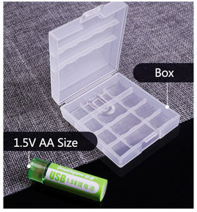 เซลล์แบตเตอรี่ลิเธียมไอออน1.5V AA ระบบชาร์จเร็วแบบ USB 1400mWh จากผู้ผลิต - Product Image 3