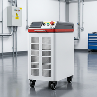 Machine de nettoyage au laser DOWIN 200W 300W pour la peinture des moteurs, le châssis automobile, la peinture des voitures, l'élimination de la rouille métallique, nettoyeur laser