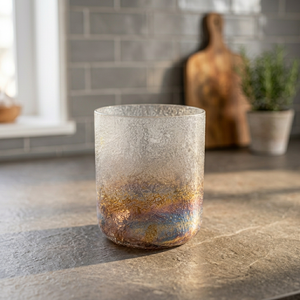 Frosted <b>Glass</b> Votive <b>Holder</b> Candle Jar Decorative <b>Candlestick</b> for Home Valentine's Day Birthday Christmas Party Reusable Decor - Product Image 3