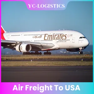Freight forwarder air shipping Sensitive goods and Food from China to USA FBA shipping agent