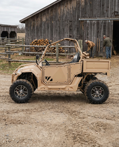 Meilleur prix Fangpower FX400 Farm UTV Side by Side Shaft Drive EFI dune Buggy CVT Transmission OffRoad Vehicle China Quad Bike UTV - Product Image 3