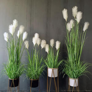 Vente <span class=keywords><strong>en</strong></span> gros 4pcs plante artificielle d'intérieur <span class=keywords><strong>en</strong></span> plastique oignon herbe fleur et <span class=keywords><strong>arbre</strong></span> avec pots décor <span class=keywords><strong>de</strong></span> salon - Product Image 3