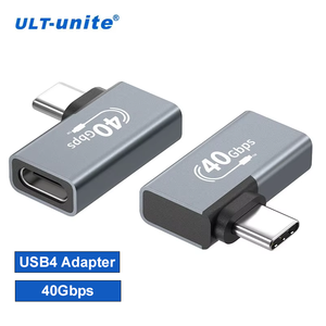 UT-đoàn kết di động usb4 loại cm/CF 90 độ Adapter đầy đủ chức năng 8K 40Gbps pd100w Bộ chuyển đổi kết nối USB Type-C Bộ chuyển đổi - Product Image 1