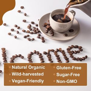 Café Orgánico con Hongos y Ashwagandha de Marca Privada OEM/ODM, Suplemento Energético con Melena de León para Mejorar la Inmunidad - Product Image 4