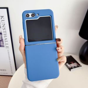 Chất Lượng Cao Thiết Kế Trường Hợp Đối Với Samsung Z Lật 5 Mềm <span class=keywords><strong>Silicone</strong></span> Điện Thoại Di Động Bìa Da Cảm Thấy Vỏ Điện Thoại Di Động - Product Image 2