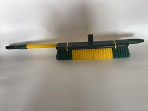 Palo de escoba de jardín telescópico de 40CM con cepillo duro con mango de plástico para limpieza de exteriores y suelos Material de cabeza de escoba <span class=keywords><strong>PP</strong></span> - Product Image 5