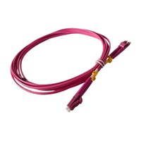 Cordon de brassage fibre optique LC vers LC Multimode OM4 50/125 Duplex 2mm LSZH de haute qualité, certifié CE/RoHS, prix usine