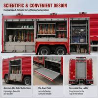 Camion de pompiers professionnel robuste à eau et mousse, adapté aux applications de sauvetage incendie pétrochimiques, industrielles et municipales