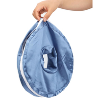 Taie d'oreiller lavable en satin de luxe pour piercing, couvre-oreille soyeux pour oreilles percées, pour dormeurs latéraux, soulagement des plaies de pression et de la douleur