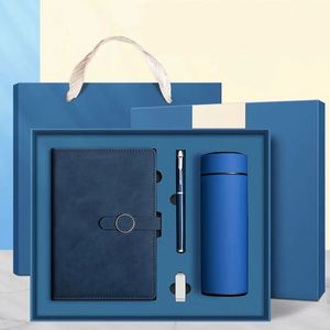 Wholesale Promotional Customized Leather PP Notebook Gift Set with Pen and <b>Diary</b> - Product Image 1