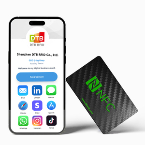 Thẻ thông minh tùy chỉnh in ấn logo nhựa PLA bằng gỗ ABS thẻ kim loạ<span class=keywords><strong>i</strong></span> không tiếp xúc - Product Image 1