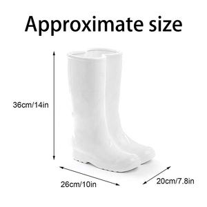 <span class=keywords><strong>Portaombrelli</strong></span> in <span class=keywords><strong>Ceramica</strong></span> a Forma di Stivale Bianco Personalizzato Direttamente dalla Fabbrica per Arredamento Casa - Product Image 6