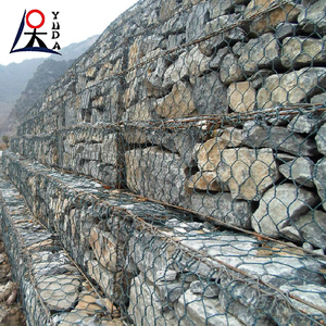 PVC tráng lục giác dây lưới gabion lưới galfan gabion giỏ dệt linh hoạt đá lồng Net - Product Image 6