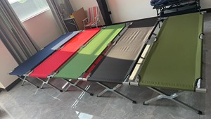 Modern Design Multifunctional Foldable Lightweight Metal Frame Oxford 600D Waterproof Foldable Camping <b>Bed</b> Cama Plegable Cama TP - Product Image 6