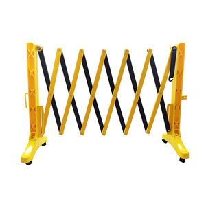 Barriera Mobile espandibile recinzione stradale retrattile in plastica portatile per esterni protezione flessibile per barriere di controllo della folla - Product Image 5