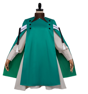 Ecowalson <span class=keywords><strong>Atelier</strong></span> di Cappelli da Strega, Costume Cosplay Qifrey Koko, Parrucca, Mantello, Cappello, Completo per Halloween, Carnevale, Feste e Giochi di Ruolo - Product Image 1