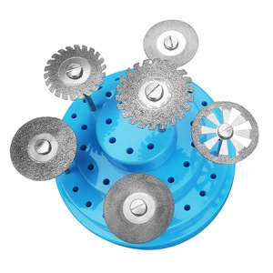 Discos Abrasivos de Diamante para Odontología, Puntas de Pulido para Técnicos Dentales, Color Azul, Uso Manual - Product Image 1