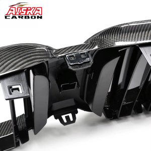 Rejilla de Ventilación Delantera de Doble Listón de Fibra de Carbono AISKA, Tipo Reemplazo, para BMW X3 G01X3M F97 X4 G02 X4M F98 LCI - Product Image 5
