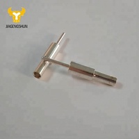 Tour CNC de haute précision de marque JGS avec brochage et services d'usinage pour accessoires de quincaillerie en acier inoxydable