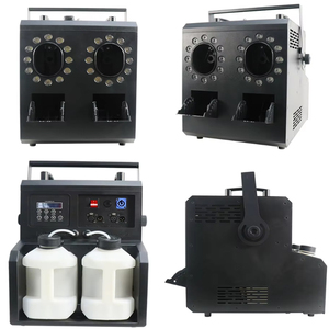 Ánh Sáng Sân Khấu LED Sương Mù Bong Bóng Máy 1500W Đôi Lỗ Tự Động Bong Bóng Và Sương Mù Khói Máy Bầu Không Khí Câu Lạc Bộ Đêm Đảng - Product Image 6