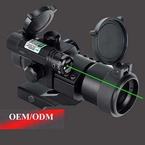 Ống ngắm điểm đỏ Ohhunt Factory Custom OEM 1X30, ống ngắm phản xạ chiến thuật với đèn <span class=keywords><strong>laser</strong></span> xanh - Product Image 1