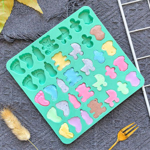 Mini <span class=keywords><strong>molde</strong></span> <span class=keywords><strong>de</strong></span> caramelo <span class=keywords><strong>de</strong></span> 35 agujeros, <span class=keywords><strong>molde</strong></span> <span class=keywords><strong>de</strong></span> silicona temático <span class=keywords><strong>para</strong></span> bebé, botella, pie, <span class=keywords><strong>molde</strong></span> <span class=keywords><strong>de</strong></span> galleta <span class=keywords><strong>de</strong></span> <span class=keywords><strong>Chocolate</strong></span> en forma <span class=keywords><strong>de</strong></span> oso <span class=keywords><strong>de</strong></span> peluche, herramientas <span class=keywords><strong>para</strong></span> hornear DIY - Product Image 5