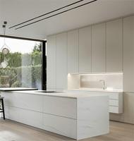 Suministro de fábrica Muebles para el hogar Gabinete de cocina Toda la casa Armarios de cocina de madera maciza simples modernos personalizados