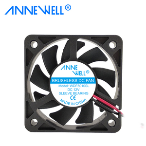 Ventilador de copiadora 50mm 5010 cargador de coche eléctrico ventilador de refrigeración Axial sin escobillas 50x50x10 5V 12/24V humidificador ventilador de refrigeración de energía Industrial - Product Image 2
