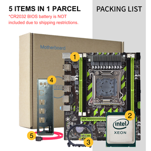 NUEVO Kit de Placa Base para PC de Escritorio X79, Combo con CPU <span class=keywords><strong>Intel</strong></span> <span class=keywords><strong>Xeon</strong></span> <span class=keywords><strong>E5</strong></span> <span class=keywords><strong>2690</strong></span> <span class=keywords><strong>V2</strong></span> y RAM DDR3 ECC, Producto Nuevo, Placa Madre X79 - Product Image 6