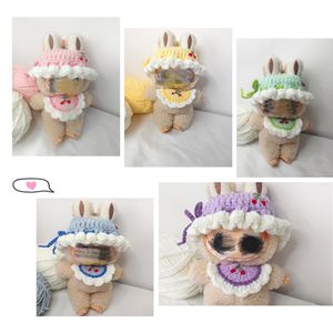 Vente flash : Vêtements de poupée de 17 cm, remplacement, tenues décoratives mignonnes faites à la main au <span class=keywords><strong>crochet</strong></span>, vente en gros, approvisionnement direct d'usine pour les jouets - Product Image 4