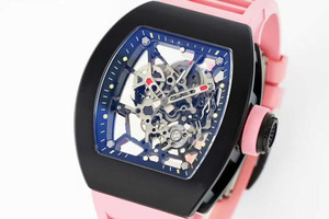 A Luxurious Top-quality <b>Black</b> Ceramic Skeletonized Tourbillon Automatic Mechanical <b>Watch</b> in the Style of a Fashion Designer - Product Image 2