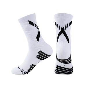 ถุงเท้ากีฬาบาสเก็ตบอลสำหรับผู้ชายชั้นยอดสำหรับฝึกซ้อมกันลื่นพื้นหนาเทคนิคถักสำหรับฤดูร้อน - Product Image 4