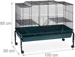 Gabbia per cani gabbia per cani gabbia per porcellini d'India | Gabbia per negozio di animali include tutti gli accessori - Product Image 1