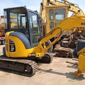 เครื่องขุด PC35โคโมทซึมือสองผลิตในประเทศญี่ปุ่นพร้อมส่วนประกอบหลักเครื่องยนต์และปั๊ม - Product Image 1