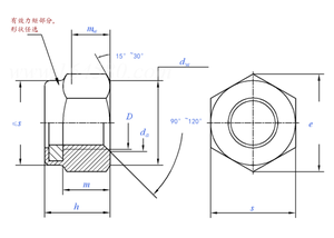 Tuerca Autoblocante de Acero Inoxidable 304, Galvanizada, Antideslizante, Recubierta de Zinc, Material de <span class=keywords><strong>Nylon</strong></span> y Latón, DIN985 DIN982 - Product Image 2