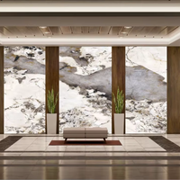 Vidrio Artístico Laminado, Vidrio Decorativo Sólido, Vidrio Decorativo Laminado Abstracto de Alta Gama para Hoteles, Villas y Oficinas