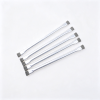 Brosse métallique double tête en acier inoxydable avec manche en aluminium, mini brosse de nettoyage pour l'élimination des scories de soudure, pour espaces étroits et usage industriel