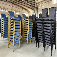 Chaises de salle à manger en métal avec coussin moelleux pour hôtels, mariages, banquets, réunions VIP, salon, appartement, villa - Design moderne
