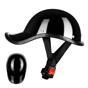 Casco Medio Protector ABS, Transpirable, Fresco, para Verano, para Motociclismo, Patinaje, Ciclismo, Seguridad, Moda, Personalizable - Product Image 3