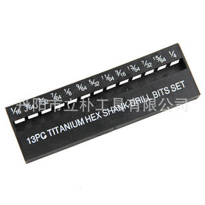 ดอกสว่านเกลียวเคลือบไทเทเนียมอิมพีเรียล ขนาด 1/16-1/4 นิ้ว สำหรับโลหะที่ไม่ใช่เหล็ก 13 ชิ้น - Product Image 3