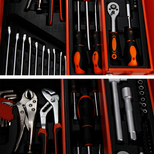 Juego de Herramientas Multifuncional de 85 Piezas, Caja de Herramientas Plegable Portátil, para Reparación de Automóviles, Almacenamiento en el Hogar y el Automóvil - Product Image 3