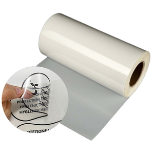 Etiquetas de embalaje de lámina de oro en relieve impermeables de lujo personalizadas, rollo de impresión biodegradable para cosméticos de alimentos, pegatinas de botellas con logotipo - Product Image 2