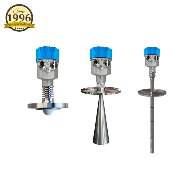 High Precision 80Ghz Guided Wave Radar Level Sensor Stainless Steel Liquid Level Transmitter with 0.5 Accuracy