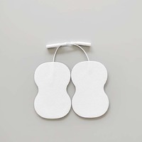 Électrodes de rechange pour appareil TENS, filaires 2,0 mm, 60*90 mm, réutilisables, pour physiothérapie, massage corporel chaud et froid