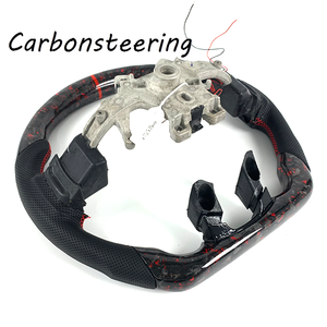 Volant de voiture en fibre de carbone personnalisé pour <span class=keywords><strong>Ram</strong></span> Off-road, compatible avec Dodge <span class=keywords><strong>Ram</strong></span> 1500 Rebel <span class=keywords><strong>HEMI</strong></span> V8, amélioration de l'intérieur sportif, ajustement OEM - Product Image 6