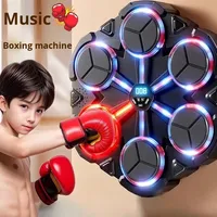 Nouveau jouet de boxe musical intelligent, nouvelle cible musicale électronique murale, jouet de boxe pour adultes et enfants