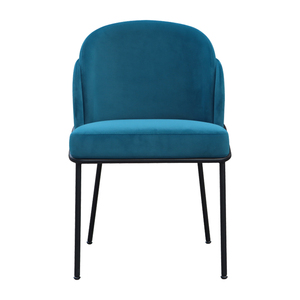 Sillas de Comedor Apilables de Alta Calidad, Elegantes <span class=keywords><strong>y</strong></span> Modernas, de Terciopelo, para Restaurantes de Lujo - Product Image 3