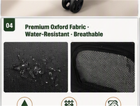 Poussette pour animaux de compagnie compacte, pliable, écologique, portable, avec cadre en acier, confortable, tissu réglable et lavable, roues à 360°, fermeture éclair