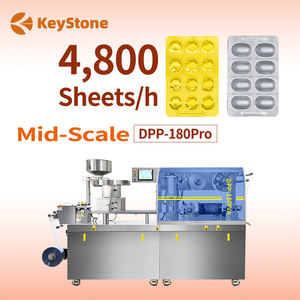 Máquina Automática para Formar Blísteres DPP-180pro con Servomotor, Máquina Empacadora de Blísteres para Tabletas y Cápsulas - Product Image 1