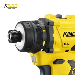 Atornillador <span class=keywords><strong>de</strong></span> Impacto Inalámbrico Eléctrico <span class=keywords><strong>de</strong></span> Buena Calidad Industrial <span class=keywords><strong>de</strong></span> 18 V con Mandril <span class=keywords><strong>de</strong></span> 6,35 mm (1/4 Pulgadas) y Motor sin Escobillas con Torque Ajustable - Product Image 2